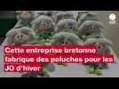 VIDÉO. Cette entreprise bretonne fabrique 900 peluches pour les JO d'hiver