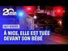 À Nice, une jeune mère abattue devant son bébé