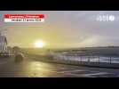 VIDÉO. Tempête Ingrid. La corniche de Concarneau interdite en raison des vagues submersion