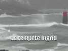 Vents violents, vagues de 10 mètres : la tempête Ingrid frappe la Bretagne