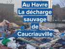 Le Havre, à Caucriauville, une décharge sauvage