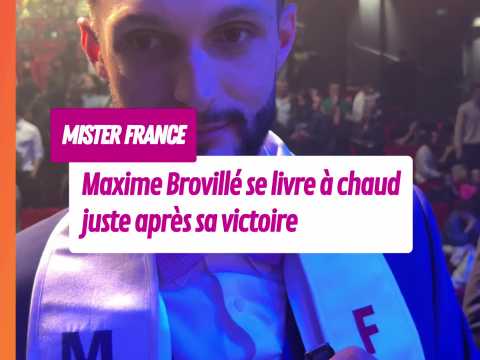 VIDEO : Interview de Maxime Brovill� (Mister&hellip;