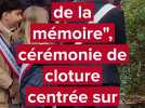 Cérémonie de cloture de la semaine d'animations "chemins de la mémoire" à Abbeville
