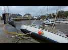 Tempête Ingrid : quelques dégâts à Pont-l'Abbé