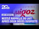 Du lait infantile potentiellement contaminé rappelé en urgence après deux décès suspects