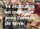 VIDÉO. Des étudiants apprennent des méthodes militaires pour préparer leur futur travail civil