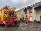 VIDÉO. Un appartement détruit dans un incendie à Auray, une femme de 40 hospitalisée