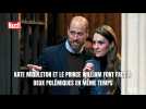 Kate Middleton et le prince William font face à deux polémiques en même temps