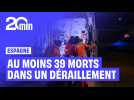 Au moins 39 morts et 120 blessés dans un accident ferroviaire en Espagne