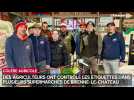 Des agriculteurs ont contrôlé les étiquettes dans plusieurs supermarchés de Brienne-le-Château
