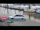 À Auray, une voiture retrouvée dans le port de Saint-Goustan
