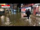 VIDÉO. Morbihan en vigilance orange pour pluie et inondations : 22 cm d'eau place du Poids-Publics à Vannes, ce mercredi