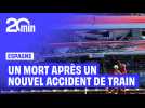 Quelques jours après la catastrophe en Andalousie, un train heurte un mur et tue une personne.