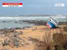 VIDÉO. Bateau échoué en Vendée : des démineurs sur place, la promenade Kennedy bloquée aux Sables-d'Olonne