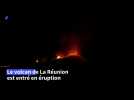 La Réunion: le volcan du Piton de la Fournaise entre en éruption