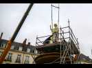 VIDÉO. Est-ce que la statue centrale va récupérer son trident place Royale à Nantes ?
