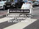 Municipales 2026 à Toulouse : Lambert Meilhac fait campagne dans son vélo caréné