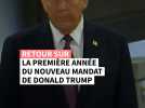 Retour sur la première année du second mandat de Donald Trump