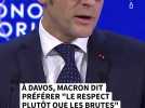 « This is crazy » : face aux menaces de Donald Trump, Emmanuel Macron dit préférer l'état de droit à la brutalité