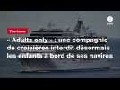 VIDÉO. « Adults only » : une compagnie de croisières interdit désormais les enfants à bord de ses navires