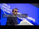 Emmanuel Macron au Forum économique mondial de Davos