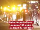 Colère des agriculteurs : des centaines de Haut-Rhinois convergent vers Strasbourg