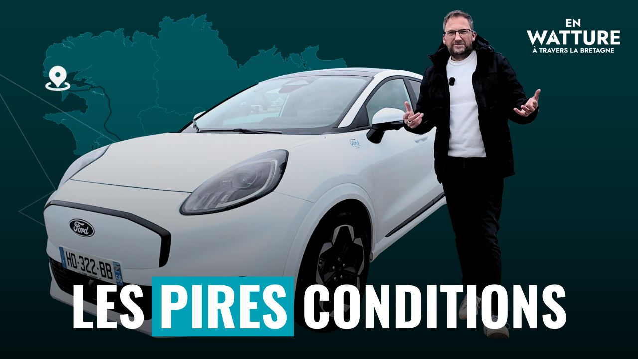 De Lorient à Camaret, on teste la nouvelle Ford Puma électrique dans les pires conditions