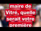 VIDÉO. Municipales 2026. "Moi, maire de Vitré" : les électeurs de la ville imaginent leur première mesure