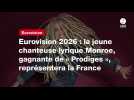 VIDÉO. Eurovision 2026 : la jeune chanteuse lyrique Monroe, gagnante de « Prodiges », représentera la France