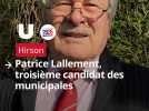 Municipales 2026 : Patrice Lallement, membre de l'opposition, candidat à Hirson