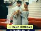 Charles Leclerc et Alexandra Saint Mleux viennent de poster les premières vidéos de leur mariage à Monaco