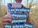 Les écoliers plantent des arbres pour le festival JEDi de DSN à Dieppe