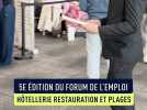 Succès pour le la 5e édition du forum de l'emploi Hôtellerie Restauration et Plages à Nice