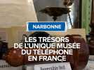 Les trésors de l'unique musée du téléphone en France.