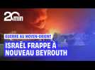 Guerre au Moyen-Orient : les images des nouvelles frappes israéliennes sur Beyrouth