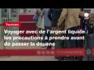 VIDEO. Voyager avec de l'argent liquide : les précautions à prendre avant de passer la douane