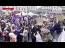 VIDÉO. Plusieurs centaines de personnes manifestent à Angers pour la journée des droits des femmes