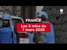 VIDEO. Les 5 infos France du 7 mars 2026