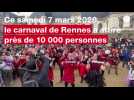 VIDÉO. À Rennes, l'effervescence du carnaval et ses plus beaux costumes attirent près de 10 000 personnes