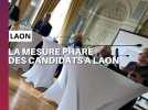 Les candidats aux municipales de Laon expose leur mesure phare