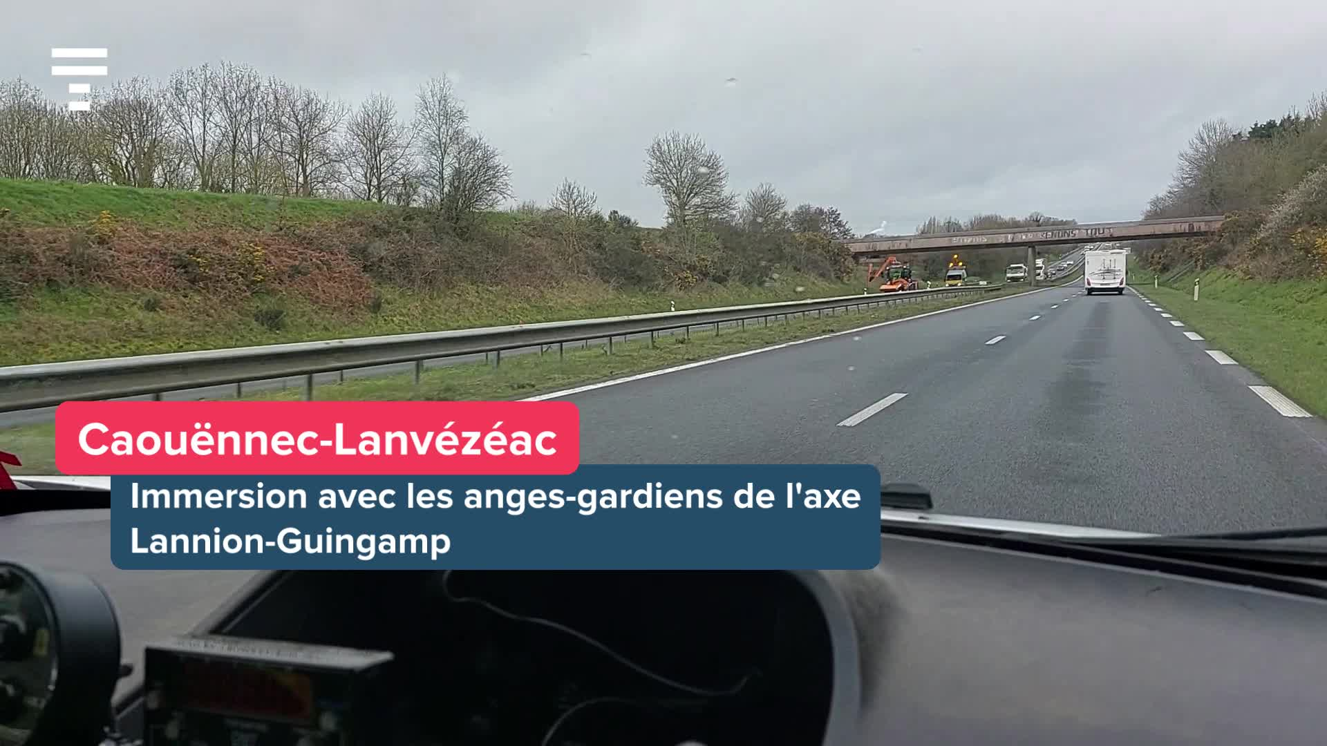 « Ce travail de fourmi... ça se verrait si on ne le faisait pas » : immersion avec les anges gardiens de la route, entre Guingamp et Lannion