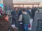 Les agriculteurs mobilisés dans des supermarchés de Péronne