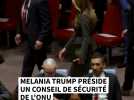 Melania Trump préside un Conseil de sécurité de l'ONU