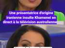Une présentatrice d'origine iranienne insulte Khamenei en direct à la télé australienne