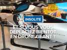 Re-retour vers le futur avec le X2 biplace, drone-voiture volante conçu par la firme chinoise XPENG
