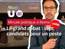 Minute politique. Le grand débat des municipales à Reims