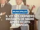 Il vit ses derniers instants de maire après 43 ans de mandat