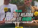Pillion : Alexander Skarsgård et Harry Melling en interview