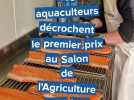 Aquaculteurs du Rosay - médaille d'or salon agriculture