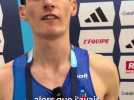 Athlétisme - La réaction Téo Dabos, vice-champion de France élite, en vidéo : « C'est une première médaille chez les grands »